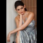 Shivangi Khedkar Instagram - All about the ITA awards . . . Styled by @tanazfatima Outfit @aayannabysiimie Necklace @mozaati Ring @solasta_jewellery Shot by @eulleshutterbug Makeup @ankitamanwanimakeupandhair