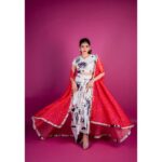 Shivangi Khedkar Instagram - Posted @withregram • @awwbypriyanka ☆ LAST and The BEST ☆ . B E A U TI F U L L Y W I L D . Dramatic Cape with Blouse & a Skirt Set. . To place your order, Do DM us. 💃 @khedkarshivangi . 📷 @radhikashahphotography 👩‍🦰 @hairbysejal 💄 @makeovers_by_shruticharla Prints @paperminttdesigns . . #white #Blackandwhite #printed #awwlookbook #awwbypriyanka #awwdesigns #instadaily #potd #supportindiandesigners #vocalforlocal #indiandesigners #lovestory2022 #newcollection #organza #frill #trending #Dress #skirtlove
