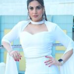 Shraddha Arya Instagram - ‘Cuz… white Not! ;) #kB #FavoriteColor #whiteGown #NudeMakeUp 📸: @surbhistudiophotography