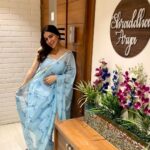 Shraddha Arya Instagram - Posing Pretty! #HappyRakshaBandhan 🧿 Suit: @pomcha_jaipur