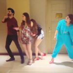 Shraddha Arya Instagram - The worst Shrivalli Dance ever… Please Ignore! 🤣😂 @adhvik_official , You don’t deserve us!!! @palki_msh @rashmi_aaryaa @munishakhatwani @iamheenaparmar