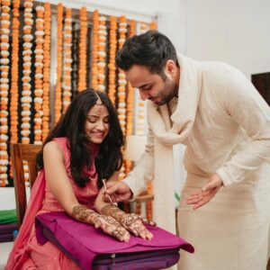 Shritama Mukherjee Instagram - The Mehendi ceremony felt like a fairytale ✨❤️

Mehendi: @bridalmehndiqueen