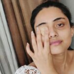 Shritama Mukherjee Instagram - Under eyes have been my problem area ever since I started prepping for my board exams. Later came the late-night shoots and now, digital screens are the new demons. However, these easy at-home treatments coupled with healthy lifestyle habits like having loads of Vitamin K-rich foods have been really helpful. My dark circles have improved tremendously and my skin looks healthy overall. @thegreenmavenn shares some of my favourite at-home treatments to boost up the skin around your eyes. Click the link in bio to check them out. 💁‍♀️