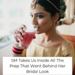 Shritama Mukherjee Instagram - "I would practise my morning yoga flow and listen to Yoga Nidra at night for a peaceful sleep; my cousin suggested this and it really works wonders. In terms of skincare, I had kept it very minimal like always. I would start my day with the Glow Inside Out powder by @tgmbeauty_ I indulged in homemade face masks like oatmeal and curd, ubtan and orange peel powder masks to naturally cleanse and exfoliate my face. I only applied 2 products - our Glowy Skin Phytomolecular Serumizer during the day and our upcoming face oil (stay tuned!) at night that I have been testing and using for almost a year now. I could only trust the products that we’ve created for my big day and I’m so glad that they didn’t disappoint me." - SM @mukherjeeshri Link in bio to read the full story.