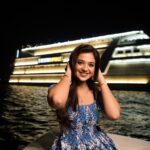 Shruti Sharma Instagram - A wonderful evening at @deltin_life 💙 Wearing @aachho Jwellery @stylebyriyajn . . #deltinroyale #deltin #goadiaries #goa #travelgram #travelling #explore #shrutisharma #casino Deltin Royale