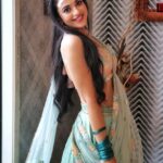 Shruti Sharma Instagram - Kinda Sweet... Kinda Savage...💋🤫 Wearing @praanavsrathod Makeup @yogesh_gupta4545 Hair @amina_shaikh_4000070 📸 @arun.suman.12 #justqueenin #pose #click #post #kahani #NamakIsskKa #shrutisharma #actor #weekend #vibes #postoftheday Mumbai, Maharashtra