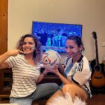 Shruti Ulfat Instagram - We have witnessed Magic today !!! 🇦🇷🌸🇫🇷 #fifaworldcup2022 #vamosargentina Mumbai, Maharashtra
