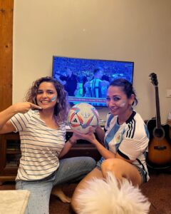 Shruti Ulfat Instagram - We have witnessed Magic today !!! 🇦🇷🌸🇫🇷 

#fifaworldcup2022 #vamosargentina