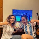 Shruti Ulfat Instagram - We have witnessed Magic today !!! 🇦🇷🌸🇫🇷 #fifaworldcup2022 #vamosargentina Mumbai, Maharashtra
