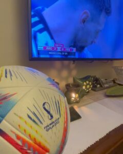 Shruti Ulfat Instagram - We have witnessed Magic today !!! 🇦🇷🌸🇫🇷 

#fifaworldcup2022 #vamosargentina
