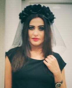 Smita Bansal Instagram - Hocus Pocus 🪄
#halloween2022  #corpsebride #black #smitabansal #october #instapic