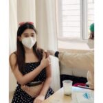 Somi Khan Instagram - "Why not just give it a shot?" 💉 yes am vaccinated 🤟🏻😃 . . . #covid_19