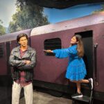 Somi Khan Instagram - When SK met SRK ❤️😁 ———————————————— #srk #loveforever #bestfeeling Madame Taussads Museum Sydney