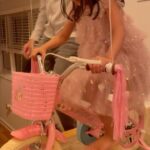 Soumya Seth Instagram - Super Happy with Emaan’s birthday gift. She knew exactly what she wanted a cycle with basket in front of it. @joystarbike had me covered!! ❤️❤️❤️ Great Falls, Virginia