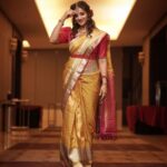 Sowmya Menon Instagram - The universe is always working in your favour ❤️ Pc @jeffysketches Muah @alagne_signature Costume @chakitha_designs @janki_remya_akhilesh Jewellery @midasbeautymartkochi #believeinyourself