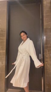 Sravana Bhargavi Instagram - The actual Background music i hear when I’m getting ready 🤪🥸