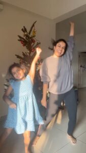 Sravana Bhargavi Instagram - We had to do this! 
But Don’t judge our dance 😜