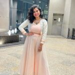 Sravana Bhargavi Instagram - Outfit by @alankaar_artstudio Styled by @rishita.madas Jewellery @jewelleryrosa