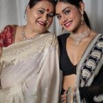 Sreejita De Instagram - My whole ❤️ @lipide30 Wearing @garvili Styled by @ashnaamakhijani Shot by @ashish_sawant__ #sreejitade #momdaughter #momlove #fashion #bollywood