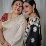 Sreejita De Instagram - My whole ❤️ @lipide30 Wearing @garvili Styled by @ashnaamakhijani Shot by @ashish_sawant__ #sreejitade #momdaughter #momlove #fashion #bollywood