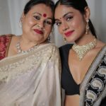 Sreejita De Instagram - My whole ❤️ @lipide30 Wearing @garvili Styled by @ashnaamakhijani Shot by @ashish_sawant__ #sreejitade #momdaughter #momlove #fashion #bollywood