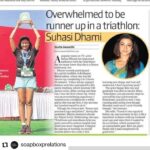 Suhasi Dhami Instagram – It has been something i have thoroughly enjoyed.
Sharing a bit of what has kept me busy.

#suhasidhami #suhasi #trialthon #suhasidhamifans #fitness #stayfit #stayfitdontquit