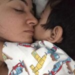 Suhasi Dhami Instagram - My little man ...after working hours I just wanna do this #kabir