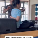 Sukirti Kandpal Instagram - Over 10 years ago @bhavna_kandpal met with a bad car accident that left her with an axonal brain injury. Bhavana came to our studio after years of physiotherapy as @kandpalsukirti knew her body was ready for something more. Pilates for Bhavana has been focused on mobility, strength training, coordination, and fixing the functional scoliosis from the accident. And though from these video clips you can’t tell much, in just over 10 sessions with @pilatesfit_hm she’s come a LONG WAY!! HERE’S TO THE POWER OF THE MIND OVER THE BODY! 🙌🏾❤️ #movementismedicine #pilatesforlife #pilatesforeverybody #fitness Remi Commercio