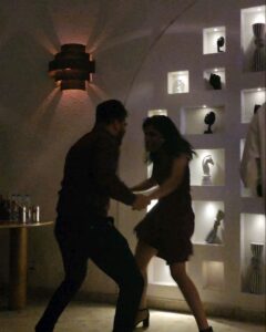 Sumbul Touqeer Khan Instagram - What a crazyyyy night⭐️
Mere apne❤️