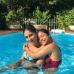 Sumona Chakravarti Instagram - Happy Birthday CONSTANT ❣️❣️ I love u Nehaaaaaa 💜 . . 📷 : @yusufeye Moira, Goa, India