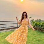 Sunayana Fozdar Instagram - Here Comes the Sun ☀️ Wearing @faballey Use my Coupon code is SFS20 and get a discount!!!! #summerdress #summerflorals #sun #vacaydress