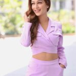 Sunayana Fozdar Instagram - What I wear decides My mood 💜 Midweek Energy = Dressing that gives me the Boss Babe Vibe . . . . . Outfit: @athenalifestyle.in Styling: @styling.your.soul Pr: @socialpinnaclepr