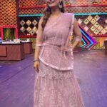Sunita Gogoi Instagram - Pic of d day 😍 Hair @krishna_hairstylist Outfit @styl_chennai #sivakarthikeyan #don #promotion #cookwithcomali #entertainment