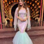 Sunita Gogoi Instagram - Why m I so Obsessed with dis Colour💜 Outfit @vas_fancy_collection #vijaytelevision #prelude #shoot #entertainment
