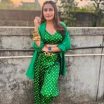 Surbhi Chandna Instagram - Took Go Green Too Seriously 😐 #MSwardrobe #sherdilshergill