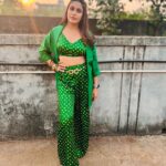 Surbhi Chandna Instagram - Took Go Green Too Seriously 😐 #MSwardrobe #sherdilshergill