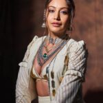 Surbhi Chandna Instagram - 🪔 Outfit @gulabobyabusandeep @abujanisandeepkhosla Stylist @stylebysugandhasood Jewels @shivannishiralli