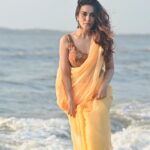 Surbhi Jyoti Instagram - In love with this song since 2004🫶🏼 . . . . . . . . . . . Saree @avhni_colors_with_a_twist HMU @tanyamakeoverofficial Shot by @deepak_das_photography