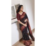Sureka Instagram - Black n maroon always hot combination @nishunivaas_collections