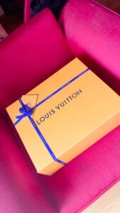 Surilie Gautam Instagram - Unboxing This Beauty ❤️🥰🤩
#louisvuitton #love #guiltypleasures