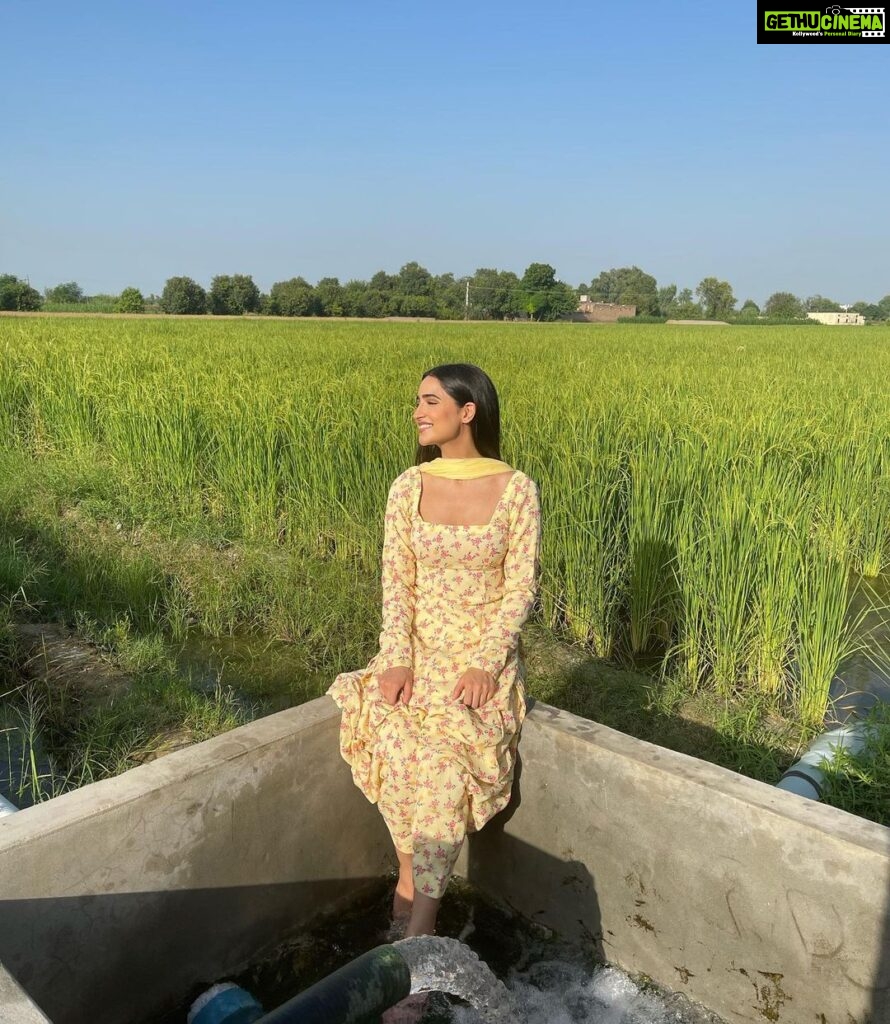 Tanu Grewal Instagram - Punjab 🌾💛 #seeyousoon