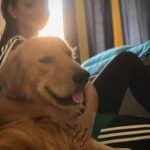 Tanvi Dogra Instagram - Somethings fill your heart without even trying 🐾 Hence life is good but Oscar makes it better 🐶 #oscar #family #pet #love