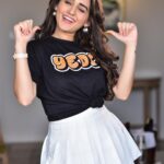 Tanya Sharma Instagram - The new yedi in town ! Added really quirky stuff to our merchandise ❤️‍🔥 #sharmasisters SHOP NOW!!! LINK IN BIO 🤍 . . Shot by - @yass_newoscar #merch #merchandise #tanyasharma #tshirts #style #instafashion #ottd #instalove