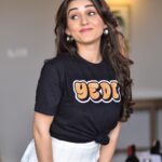 Tanya Sharma Instagram - The new yedi in town ! Added really quirky stuff to our merchandise ❤️‍🔥 #sharmasisters SHOP NOW!!! LINK IN BIO 🤍 . . Shot by - @yass_newoscar #merch #merchandise #tanyasharma #tshirts #style #instafashion #ottd #instalove