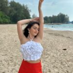 Tanya Sharma Instagram – It was the summer of love 🧡
.
.
Top – @a_trolley_ofclothes 
Shorts – @srstore09 Khao Lak, Thailand