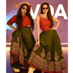 Teju Ashwini Instagram - Did u check out our new dance reel😍😍 Go check it out !! @swathiganesh ♥️ @sathyaphotography3 @maybell_india #tejuashwini#swathiganesh