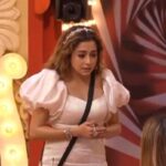 Tina Datta Instagram - A Cinderella with a Warrior, this Princess is different because she’s here to slay! Making sense as she guides Archana in choosing her targets wisely to walk towards the end of the game. . . 👗: @ranbirmukherjeeofficial 💎: @the_jewel_gallery @detach_accessories 🧣: @hemlataa9 @stylebyhemlataa 🤝: @saloni142_ 👨‍👩‍👧‍👦: @stylingbynehal . . #StrongerAndBetter #TinaTriumphs #WarriorPrincess #TeamTina #TribeTina #TinaInBB #TinaDatta #biggboss #biggboss16 #bb #bb16 #salmankhan @voot @vootselect @colorstv @endemolshineind