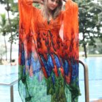 Urvashi Dholakia Instagram – Be your own Rainbow 🌈 ✨🌟💕🌈
:
:
📸 @fashionbyrahulsharma 
:
#urvashidholakia #candid #pose #chill #vibes #lifeisgood #tuesday #look #style #pool #side #photoshoot #colourful #instamoment #❤️