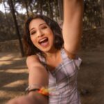 Vrushika Mehta Instagram - Caption batao koi funny 🤪 Coz din hai bohot sunny ☀️ 😎 . Photography: @deepak_das_photography Styled by: @ananyaarora2013 Dress by @indo_philia MUA: @johar_khan786 #photooftheday #photoshoot