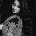Vrushika Mehta Instagram - To recognise her see the last image 🖤 . . Shot by @photographybyafn Styled by @aesana0710 Makeup @johar_khan786 Hairstyling @nikkiishahofficial Outfit courtesy @taroobofficial @tlmconsultancy Jewellery @blingvine Location @mitron.kandivali @maverick.communication01